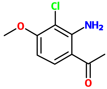 MC095809 1-(2-Amino-3-chloro-4-methoxyphenyl)ethanone